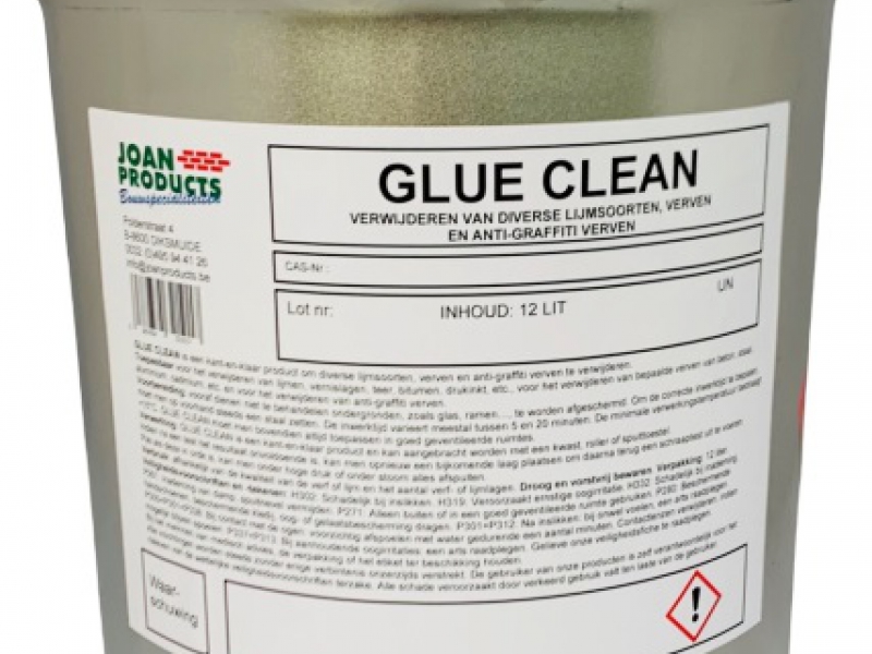 GLUE CLEAN Gevelreinigingsproducten - Joan Products